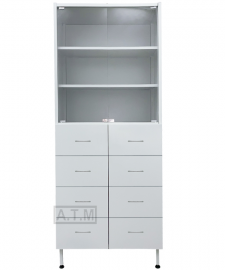 Шкаф для хранения лабораторной посуды ШДХЛП-122 (метал)