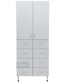 Шкаф для хранения лабораторной посуды ШДХЛП-124 (метал)